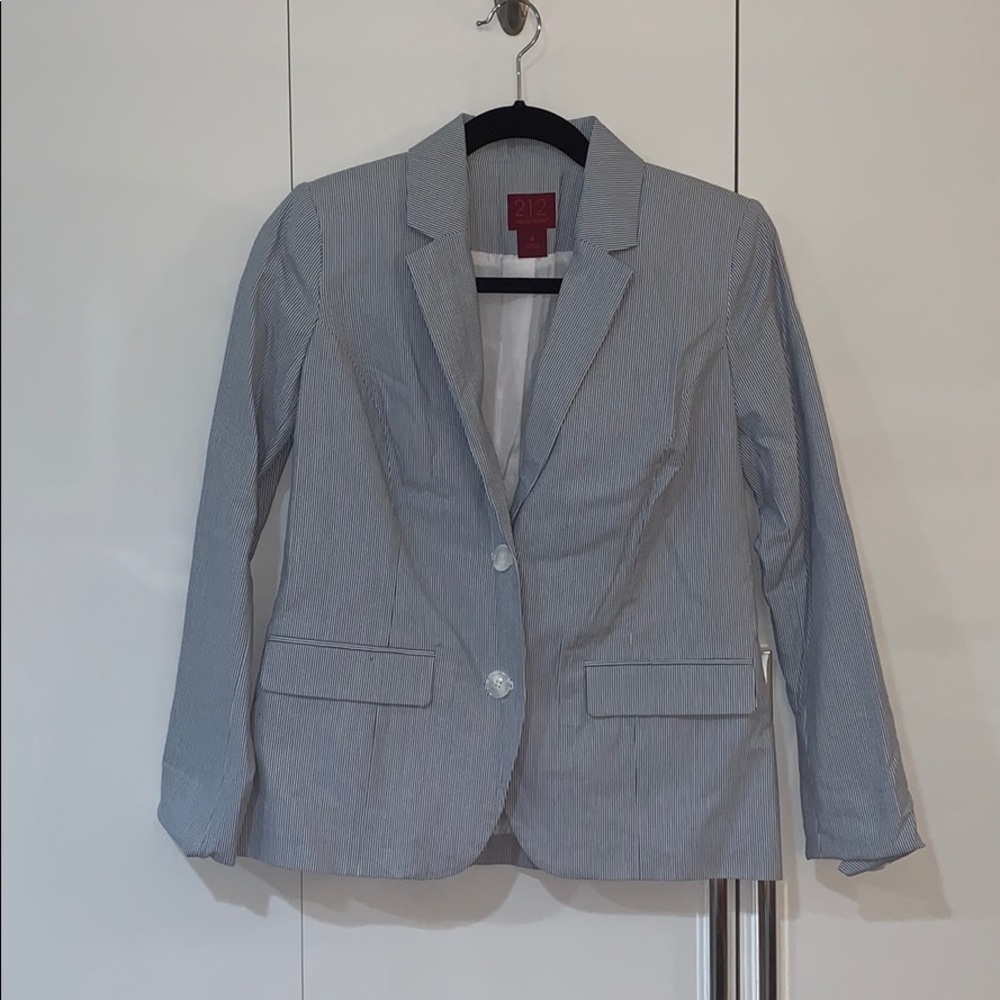 Seersucker blazer